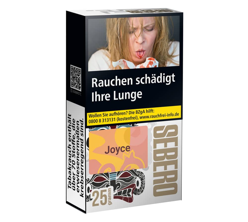 SEBERO Joyce Wasserpfeifentabak 25g SEBERO Joyce Wasserpfeifentabak 25g
