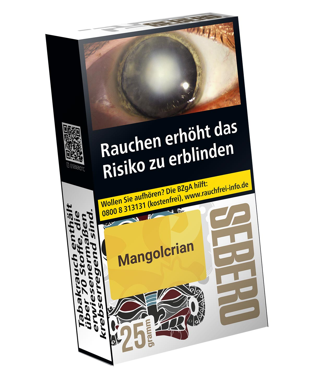 SEBERO Mangolcrian Wasserpfeifentabak 25g SEBERO Mangolcrian Wasserpfeifentabak 25g