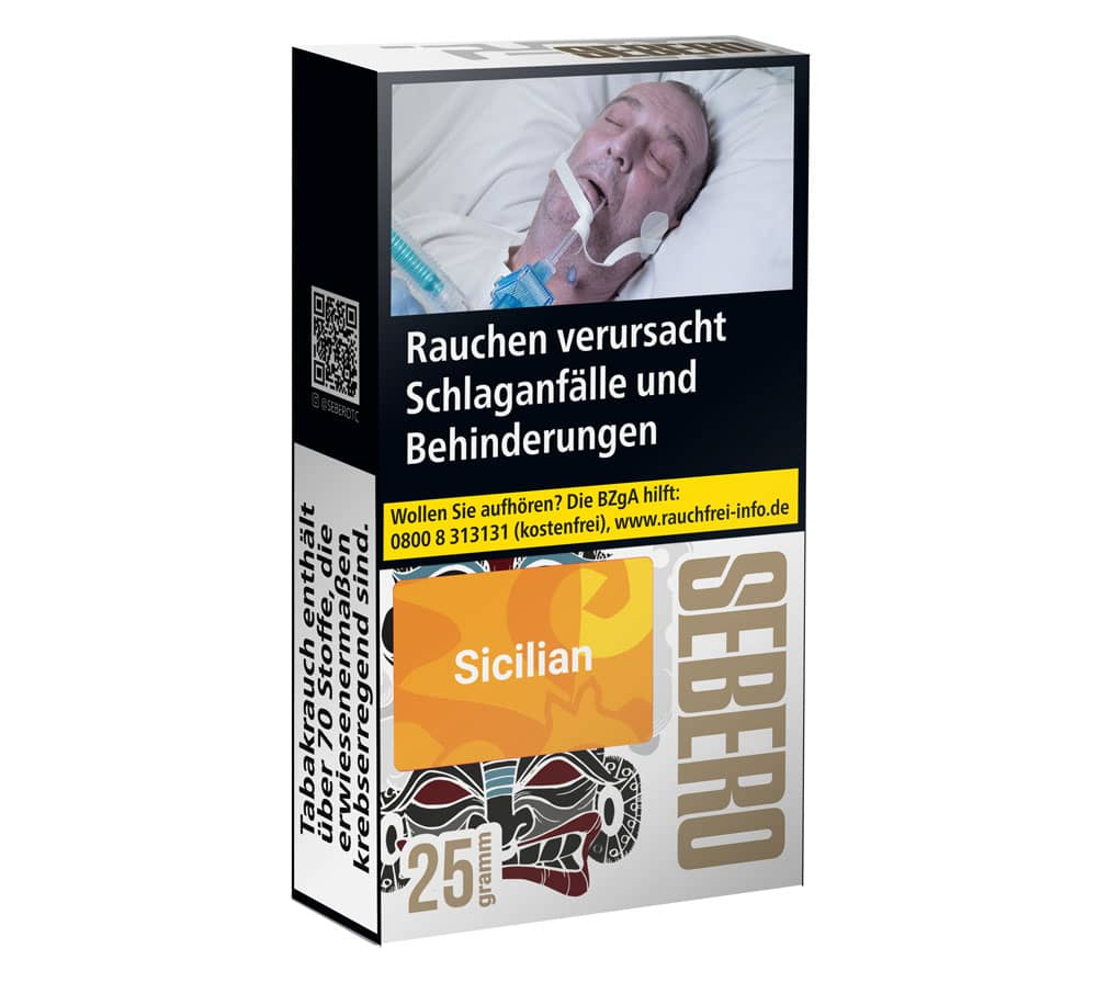 SEBERO Sicilian Wasserpfeifentabak 25g SEBERO Sicilian Wasserpfeifentabak 25g
