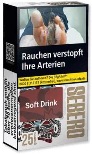 SEBERO Soft Drink Wasserpfeifentabak 25g