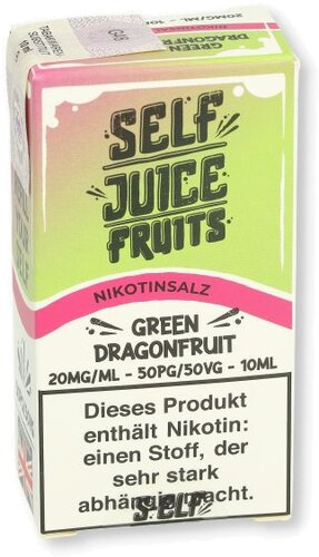 Self Juice Nikotinsalz Liquid Green Dragonfruit 10ml 20mg/ml