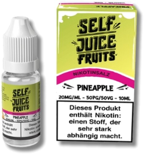 Self Juice Nikotinsalz Liquid Pineapple 10ml 20mg/ml