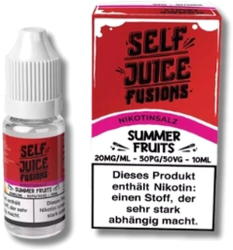 Self Juice Nikotinsalz Liquid Summer Fruits 10ml 20mg/ml