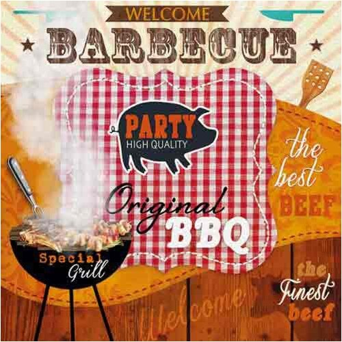 Serviette Original BBQ Barbecue