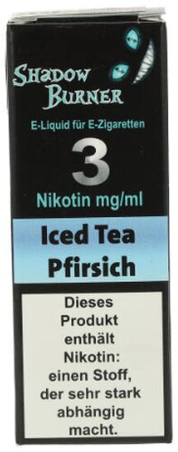 Shadow Burner E-Liquid Iced Tea Pfirsich 3mg