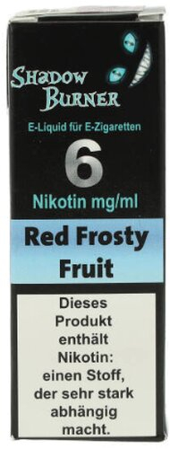 Shadow Burner E-Liquid Red Frosty Fruit 6mg
