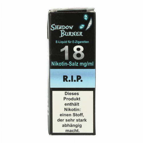 Shadow Burner Nikotinsalz Liquid R.I.P. 18mg Shadow Burner Nikotinsalz Liquid R.I.P. 18mg