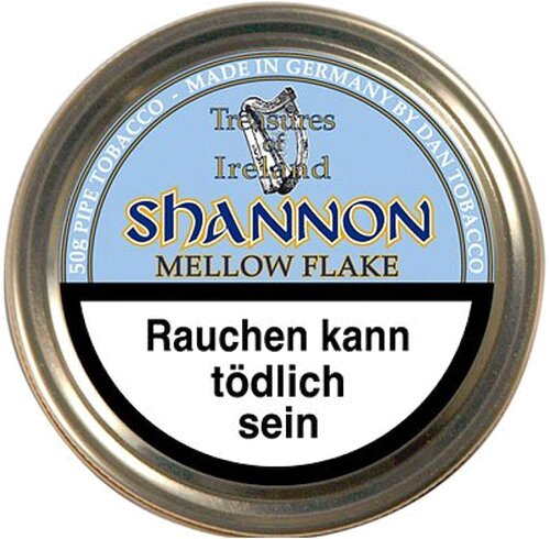 Shannon  Pfeifentabak Mellow Flake 50g Dose