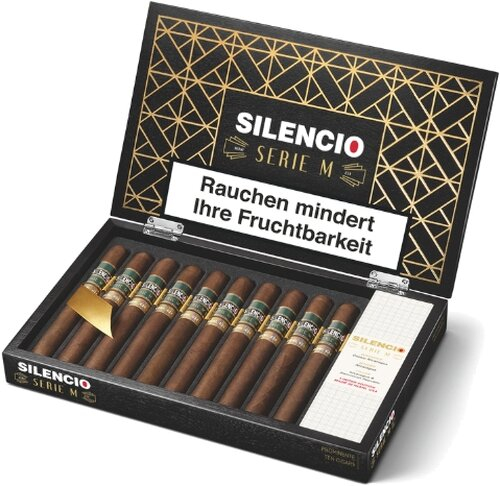 Silencio Serie M Double Robusto Zigarren 10 Stk.