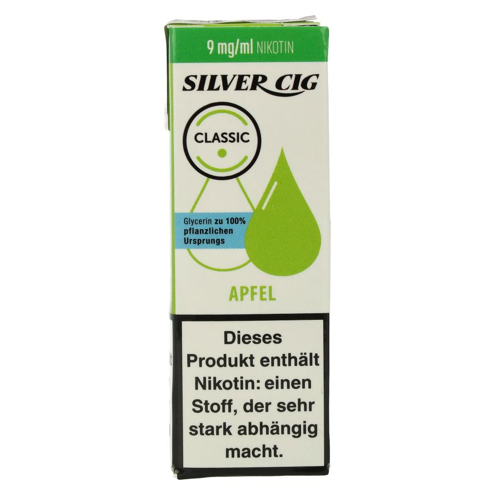 Silver Cig Liquid Classic Apfel 9mg Silver Cig Liquid Classic Apfel 9mg