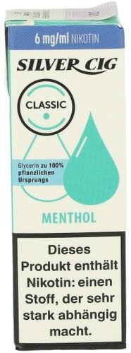 Silver Cig Liquid Classic Menthol 6mg