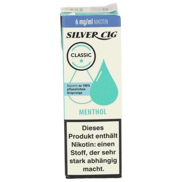 Silver Cig Liquid Classic Menthol 6mg Silver Cig Liquid Classic Menthol 6mg