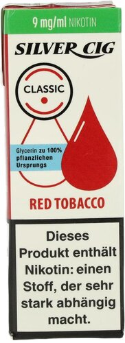 Silver Cig Liquid Classic Red Tobacco 9mg