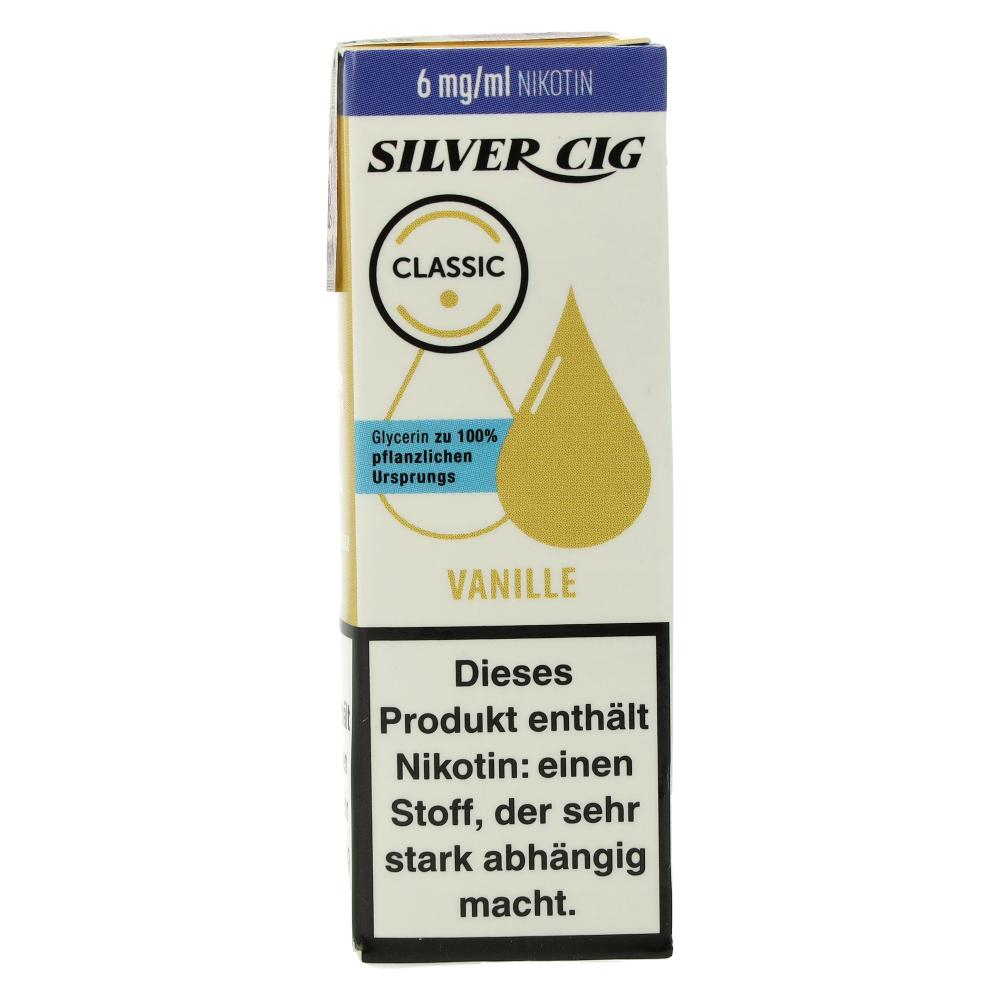 Silver Cig Liquid Classic Vanille 6mg Silver Cig Liquid Classic Vanille 6mg