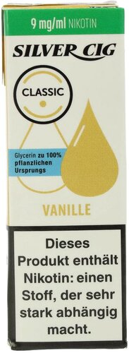 Silver Cig Liquid Classic Vanille 9mg