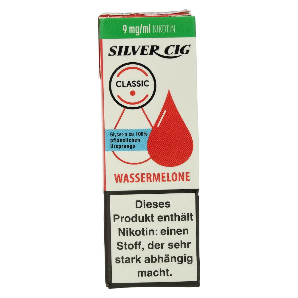 Silver Cig Liquid Classic Wassermelone 9mg Silver Cig Liquid Classic Wassermelone 9mg