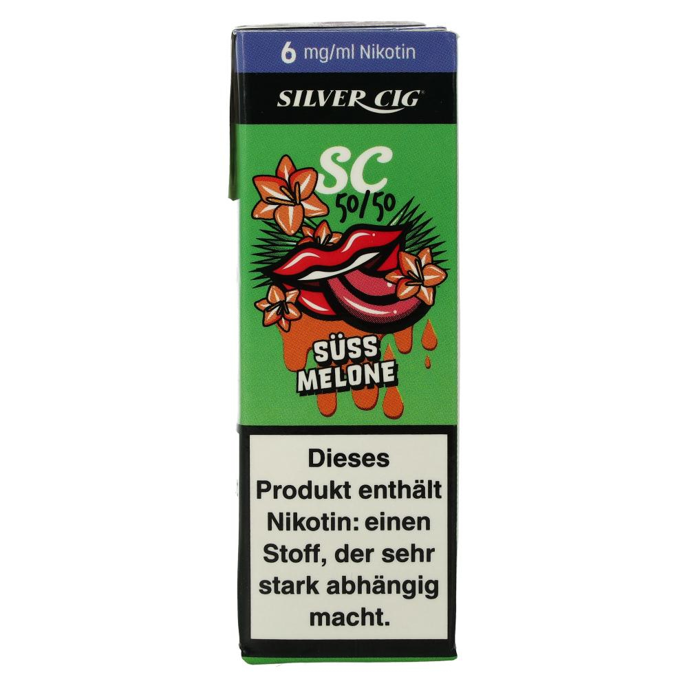 Silver Cig Liquid SC 70/30 Süss Melone 6mg Silver Cig Liquid SC 70/30 Süss Melone 6mg