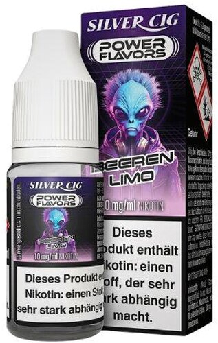 Silver Cig Power Flavors Beeren Limo Liquid 10mg