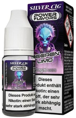 Silver Cig Power Flavors Beeren Limo Liquid 20mg Silver Cig Power Flavors Beeren Limo Liquid 20mg