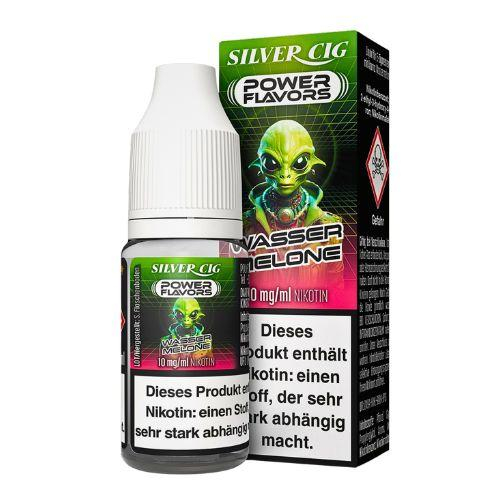 Silver Cig Power Flavors Wassermelone Liquid 10mg Silver Cig Power Flavors Wassermelone Liquid 10mg