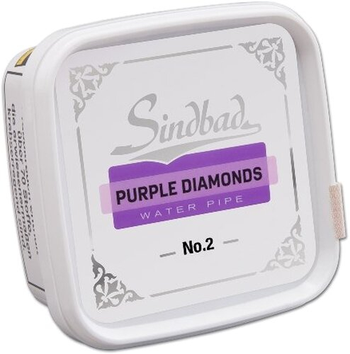 Sindbad Shisha Tabak Purple Diamonds No. 2 Traube 200g Dose Sindbad Shisha Tabak Purple Diamonds No. 2 Traube 200g Dose