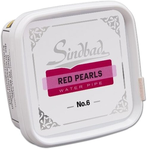 Sindbad Shisha Tabak Red Pearls No 6 Kirsche 200g Dose Sindbad Shisha Tabak Red Pearls No 6 Kirsche 200g Dose