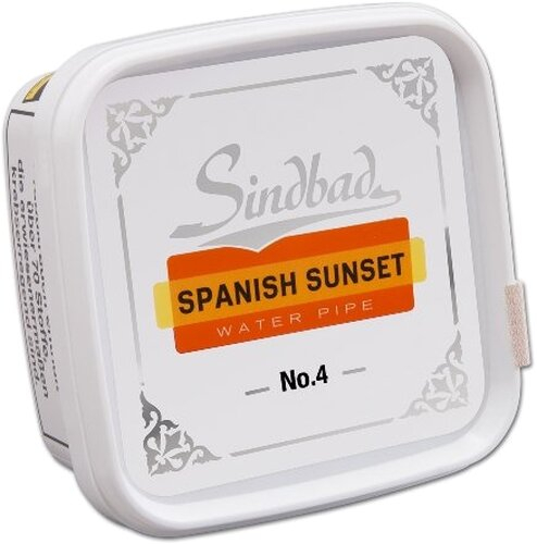 Sindbad Shisha Tabak Spanish Sunset No. 4 Orange & Cream 200g Dose Sindbad Shisha Tabak Spanish Sunset No. 4 Orange & Cream 200g Dose