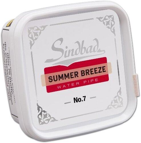 Sindbad Shisha Tabak Summer Breeze No 7 Erdbeere 200g Dose Sindbad Shisha Tabak Summer Breeze No 7 Erdbeere 200g Dose