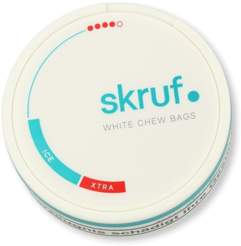 Skruf Ice White Chew Bags 4