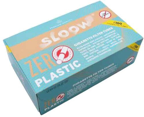 SLOOW Filterhülsen Zero Plastic 100Stk. SLOOW Filterhülsen Zero Plastic 100Stk.