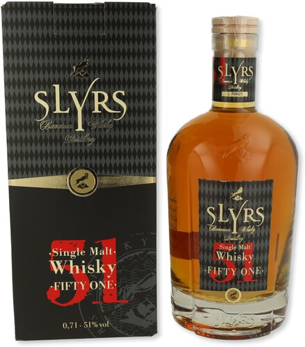 SLYRS Single Malt Whisky Fifty-One 51% vol. 700ml