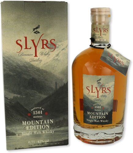 SLYRS Single Malt Whisky Mountain Edition 45% vol. 700ml
