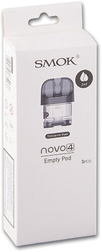 Smok E-Tank Novo 4 Pod Ohne Coil 2ml 3Stk. Smok E-Tank Novo 4 Pod Ohne Coil 2ml 3Stk.
