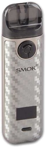 Smok E-Zigarette Novo 4 Kit silber-carbon Smok E-Zigarette Novo 4 Kit silber-carbon