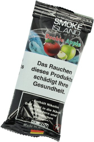 Smoke Island Double Apple Tabakersatz mit Nikotin Smoke Island Double Apple Tabakersatz mit Nikotin