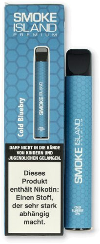 Smoke Island Einweg POD-System Cold Bluebry 20mg