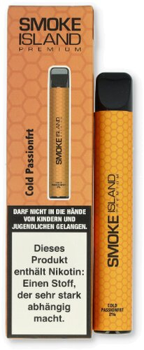 Smoke Island Einweg POD-System Cold Passionfrt 20mg Smoke Island Einweg POD-System Cold Passionfrt 20mg