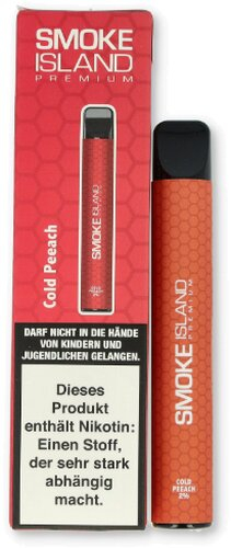 Smoke Island Einweg POD-System Cold Peeach 20mg Smoke Island Einweg POD-System Cold Peeach 20mg