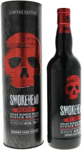 Smokehead Sherry Cask Blast Single Malt Scotch Whisky 48 % Vol. 2020 Limited Edition Smokehead Sherry Cask Blast Single Malt Scotch Whisky 48 % Vol. 2020 Limited Edition