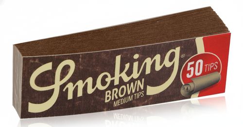 Smoking Brown Medium Tips 50 Stk.