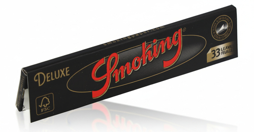 Smoking Deluxe Ultrafein King Size Longpapes 33 Blatt