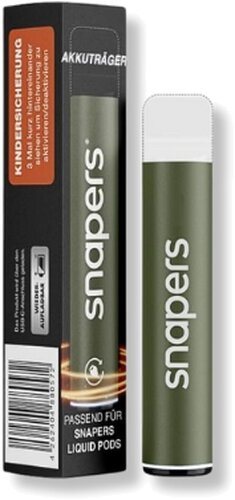snapers eco Akkuträger Olivgrün E-Zigartte