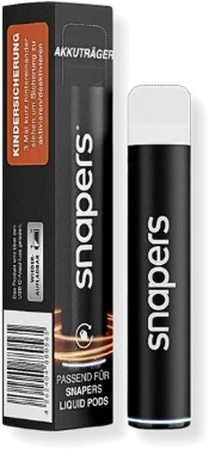 snapers eco Akkuträger Schwarz E-Zigartte