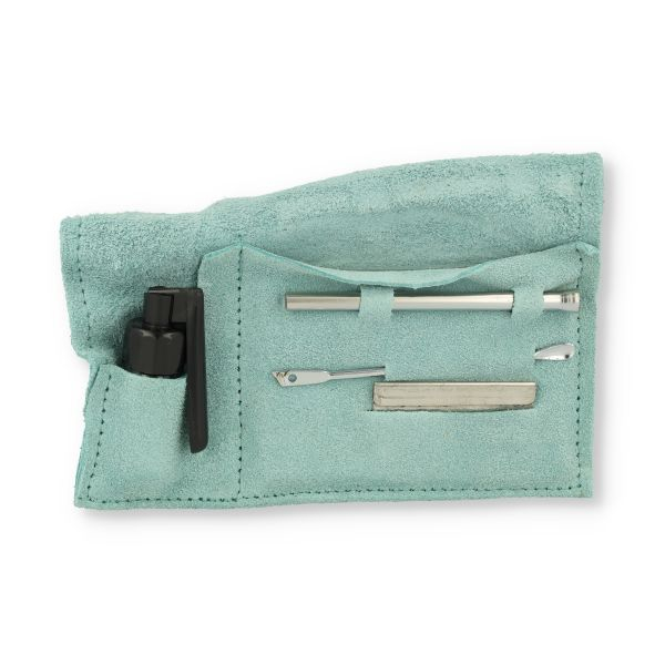 Snuf Set Chrom Finish Large Mint Farben Snuf Set Chrom Finish Large Mint Farben