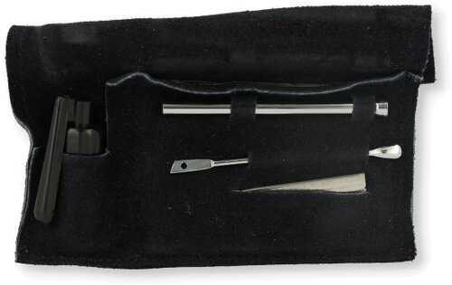 Snuf Set Chrom Finish Large Schwarz Snuf Set Chrom Finish Large Schwarz