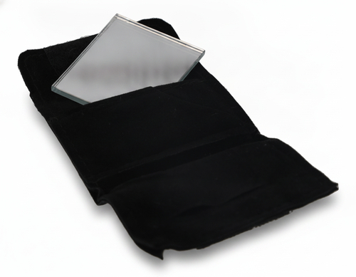Snuf Spiegel Etui Schwarz