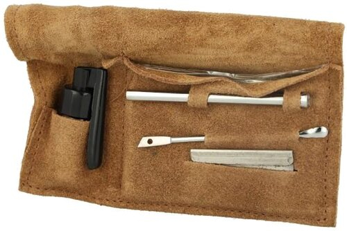 Snuff Set Chrom Finish Large Braun Snuff Set Chrom Finish Large Braun