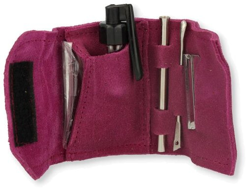 Snuff Set Nickel Finish Lila klein