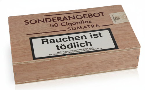 Sonderangebot Zigarillos Mini Sumatra 50 Stk.