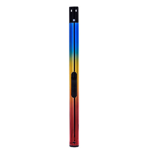Stabfeuerzeug Piezo Prof Anodized Tube 3farbig blau-gelb-rot Stabfeuerzeug Piezo Prof Anodized Tube 3farbig blau-gelb-rot